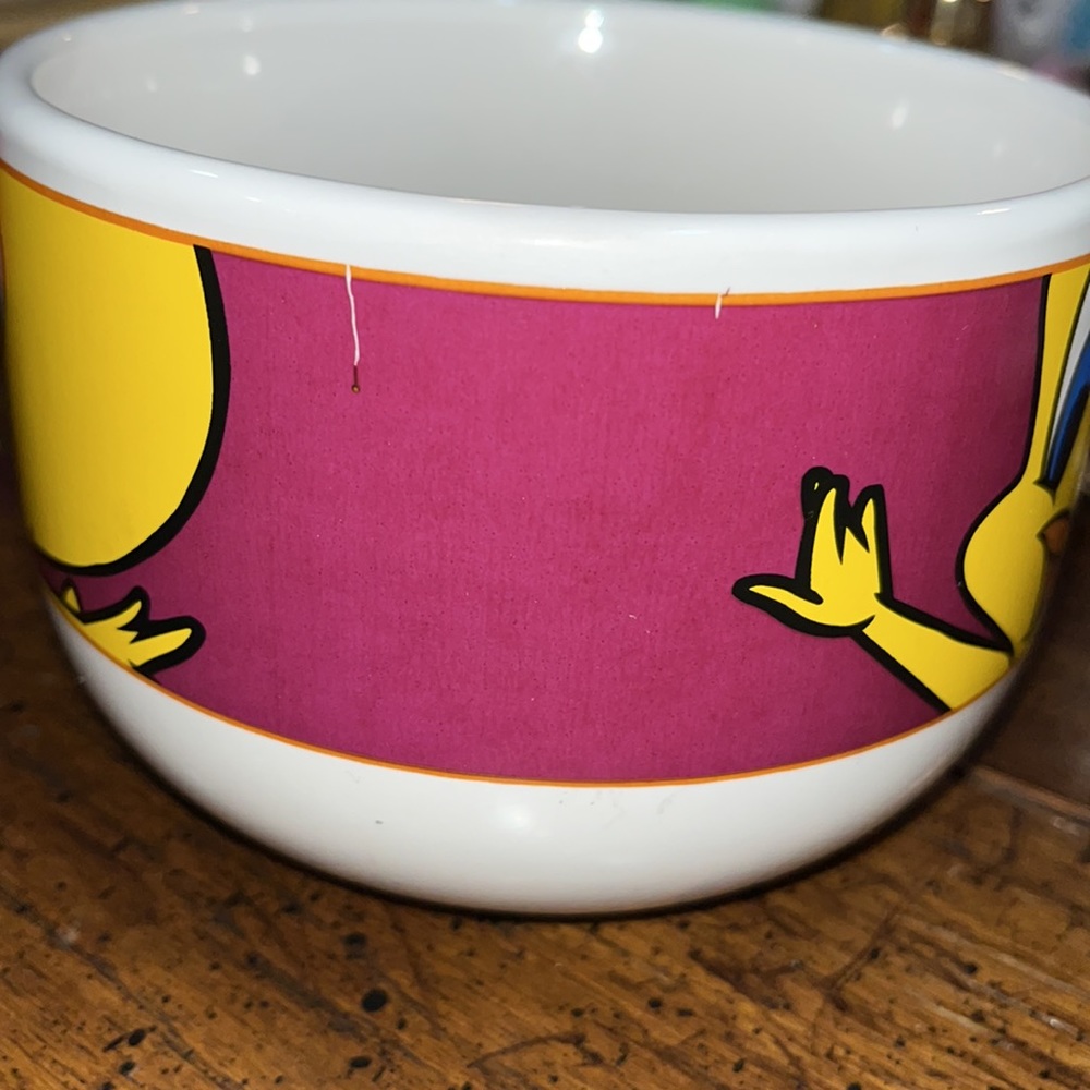 - Looney Tunes marked by Gibson tweety coffee mug/Soup Bowl - Picture 5 of 8